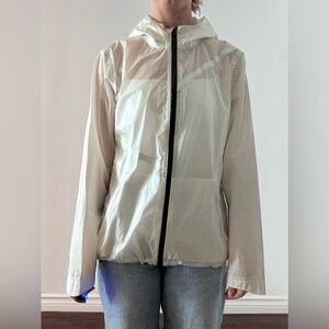 Aether - Women's White Rain Jacket